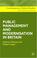 Cover of: Public Management and Modernisation in Britain (Contemporary Political Studies)
