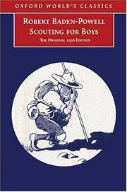 Scouting for boys by Robert Baden-Powell