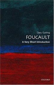 Cover of: Foucault: a very short introduction