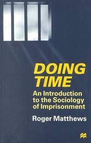 Cover of: Doing Time by Roger Matthews