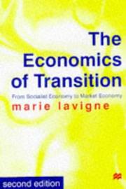 Cover of: Economics of Transition: From Socialist Economy to Market Economy