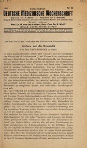 Cover of: Virchow und die Romantik