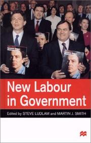 Cover of: New Labour in Government by 