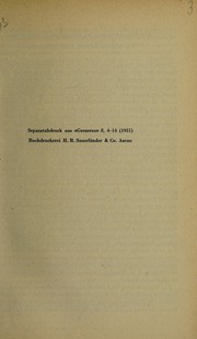 Cover of: Der Mesmerismus im deutschen Geistesleben
