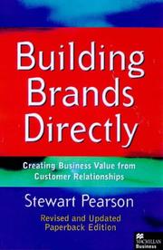 Cover of: Building Brands Directly by Stewart Pearson, Stewart Pearson