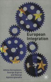 Cover of: European integration