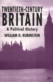 Cover of: Twentieth-century Britain by W. D. Rubinstein