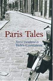 Cover of: Paris tales: stories