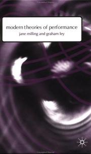 Cover of: Modern theories of performance by Jane Milling