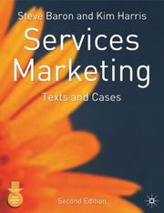 Cover of: Services Marketing