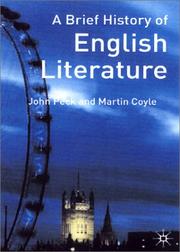 Cover of: A brief history of English literature