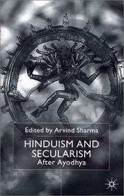 Cover of: Hinduism and Secularism by Arvind Sharma