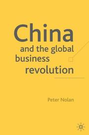Cover of: China and the Global Business Revolution