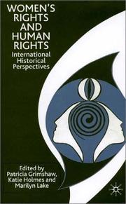 Cover of: Women's Rights and Human Rights by 