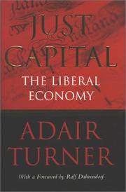 Cover of: Just Capital: The Liberal Economy