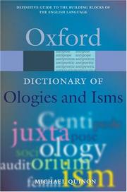 Cover of: Ologies and Isms by Michael Quinion