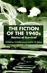Cover of: The Fiction of the 1940s by 