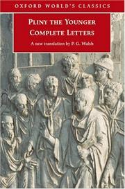 Cover of: Complete Letters by Pliny the Younger