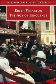 Cover of: The Age of Innocence (Oxford World's Classics) by Edith Wharton