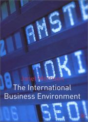 The international business environment by Janet Morrison