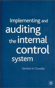 Cover of: Implementing and Auditing the Internal Control System