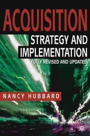 Cover of: Acquisition strategy and implementation