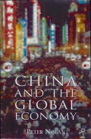 Cover of: China and the Global Economy: National Champions, Industrial Policy and the Big Business Revolution