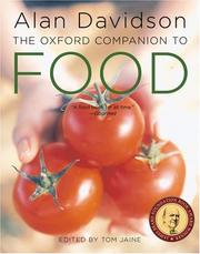 Cover of: The Oxford Companion to Food 2nd Ed