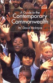 Cover of: A guide to the contemporary Commonwealth