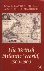Cover of: The British Atlantic world, 1500-1800 by edited by David Armitage and Michael J. Braddick.