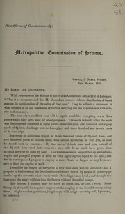 Cover of: Mr Donaldson's letter on the cost and distribution of manure by London (England). Metropolitan Commission of Sewers