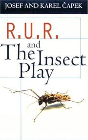 Cover of: R.U.R. and The Insect Play (Oxford Paperbacks) by Karel Čapek, Nigel Playfair