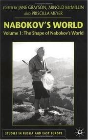 Cover of: Nabokov's World, Volume 1 by 