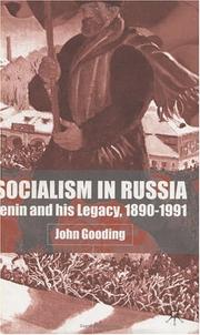 Cover of: Socialism In Russia by John Gooding