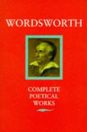 Cover of: Poetical works [of] Wordsworth: with introductions and notes