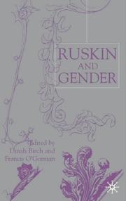 Cover of: Ruskin and gender