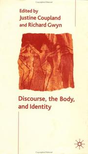 Cover of: Discourse, The Body, and Identity