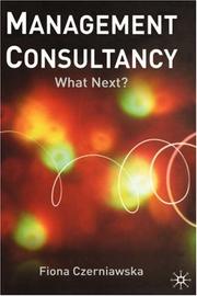 Cover of: Management Consultancy: What Next?