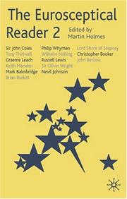 Cover of: The Eurosceptical Reader 2 by Martin Holmes