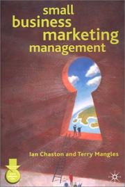 Cover of: Small Business Marketing Management