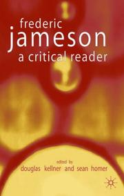 Cover of: Fredric Jameson: A Critical Reader