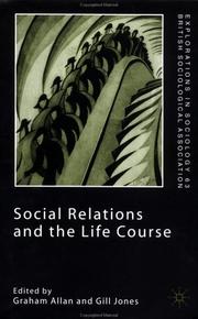Cover of: Social Relations and the Life Course (Critical Perspectives in Art History)