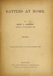 Cover of: Battles at home.
