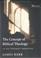 Cover of: The Concept of Biblical Theology
