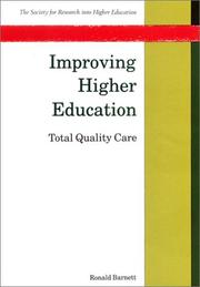 Cover of: Improving higher education: total quality care