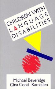 Cover of: Children with language disabilities