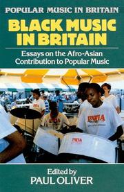 Cover of: Black Music in Britain by Paul Oliver