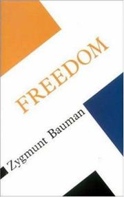 Cover of: Freedom (Concepts in the Social Sciences) by Zygmunt Bauman