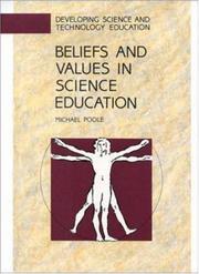 Cover of: Beliefs and values in science education