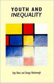 Youth And Inquality (Public Policy & Management S) by Inge Bates